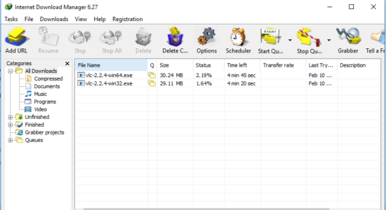 Screenshot 1 for Internet Download Manager
