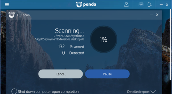 Screenshot 2 for Panda Free Antivirus