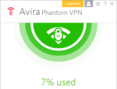 Screenshot 1 for Avira Phantom VPN