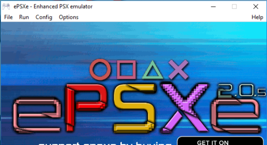 Screenshot 1 for ePSXe