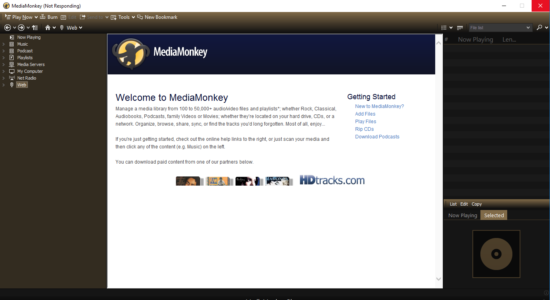 Screenshot 1 for MediaMonkey