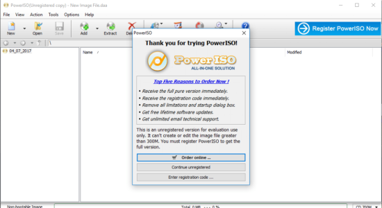 Screenshot 2 for PowerISO