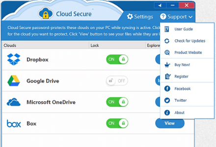 Screenshot 2 for Cloud Secure