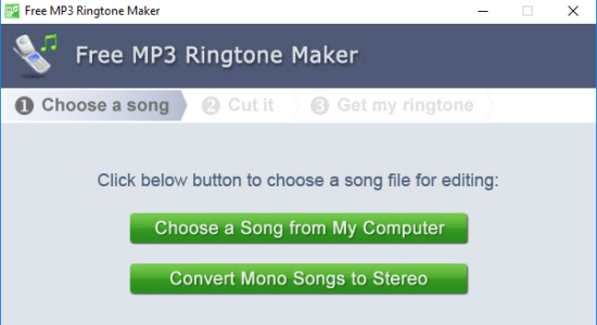 Screenshot 1 for Free MP3 Ringtone Maker