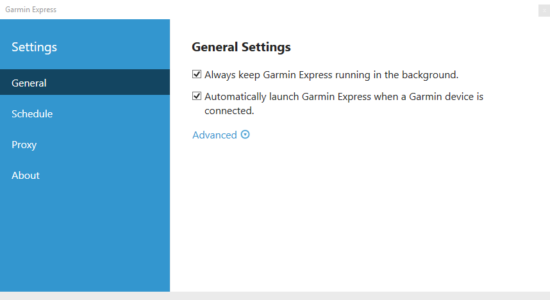 Screenshot 2 for Garmin Express