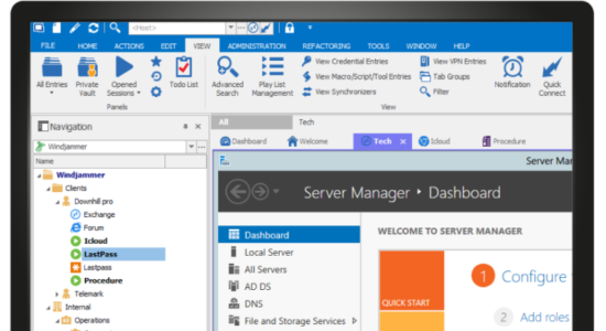 Screenshot 1 for Remote Desktop Manager