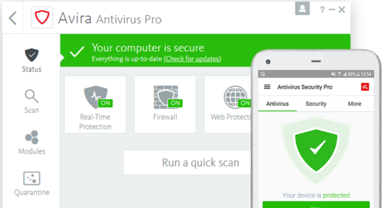 Screenshot 2 for Avira Antivirus Pro