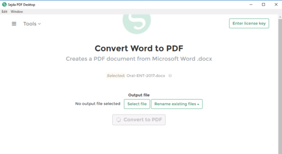 Screenshot 2 for Sejda PDF Desktop
