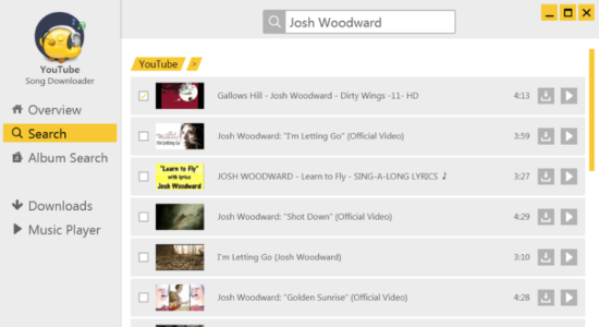 Screenshot 2 for YouTube Song Downloader
