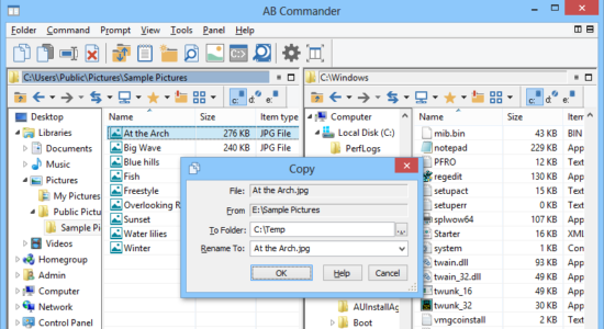 Screenshot 1 for AB Commander