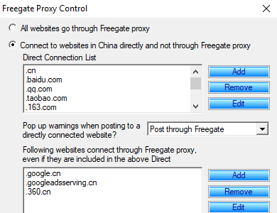 Screenshot 2 for Freegate