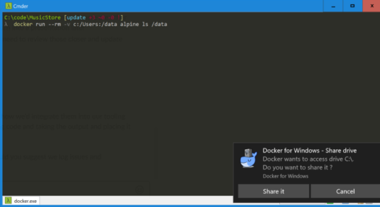 Screenshot 2 for Docker