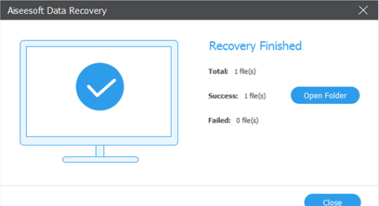 Screenshot 2 for Aiseesoft Data Recovery