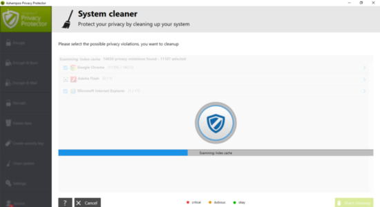 Screenshot 2 for Ashampoo Privacy Protector