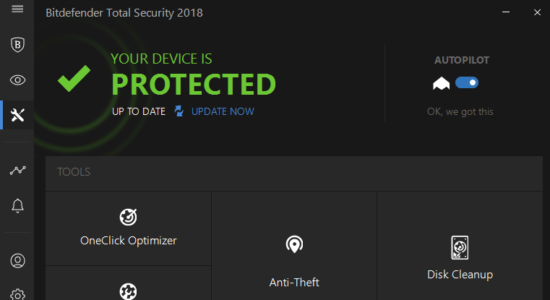 Screenshot 1 for Bitdefender Total Security