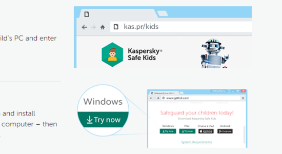Screenshot 1 for Kaspersky Safe Kids
