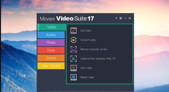 Screenshot 1 for Movavi Video Suite