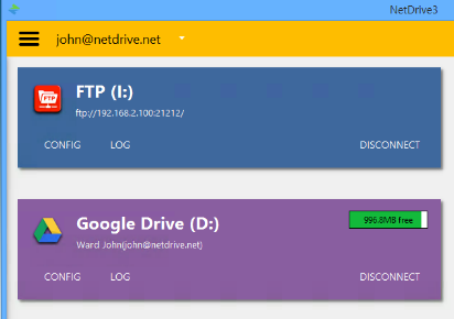 Screenshot 1 for NetDrive