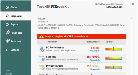 Screenshot 2 for TweakBit PCRepairKit
