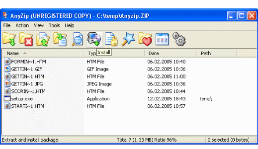 Screenshot 1 for AnyZip