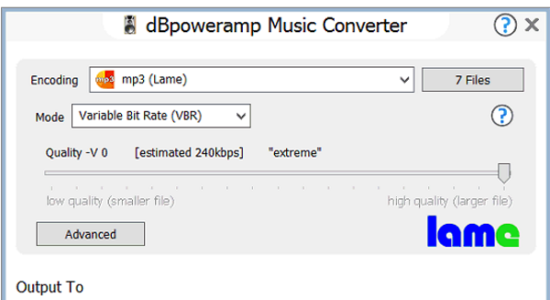 Screenshot 1 for dBpoweramp Music Converter