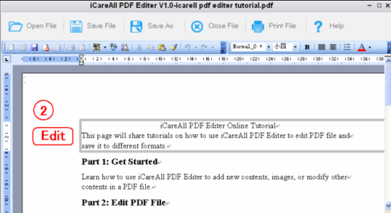 Screenshot 2 for iCareAll PDF Editor