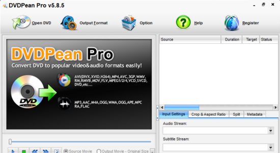 Screenshot 1 for DVDPean Pro