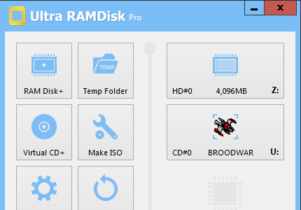 Screenshot 1 for Ultra RAMDisk