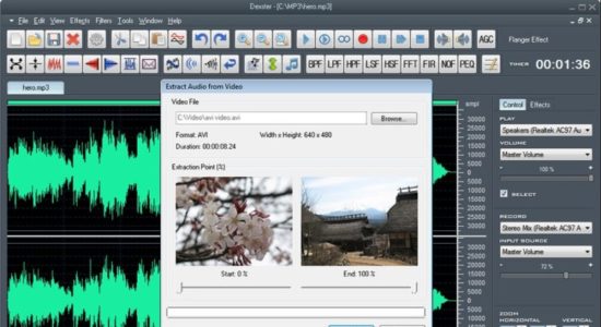 Screenshot 2 for Dexster Audio Editor