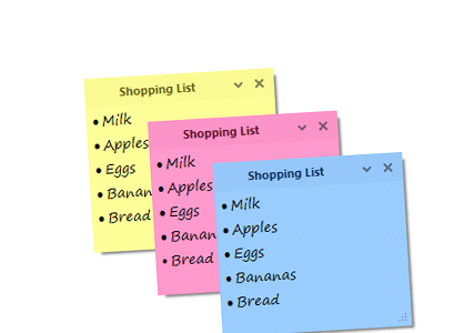 Screenshot 1 for Simple Sticky Notes