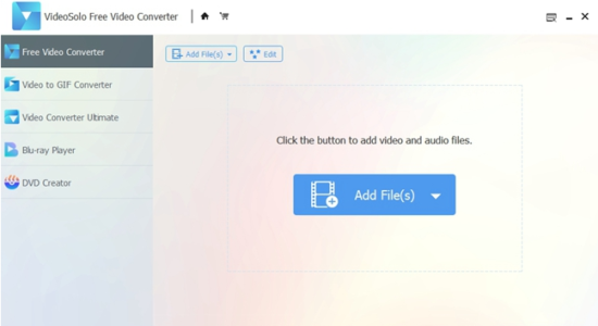 Screenshot 1 for VideoSolo Free Video to GIF Converter