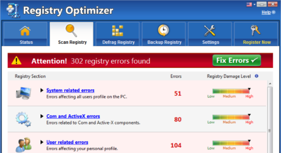 Screenshot 1 for WinZip Registry Optimizer