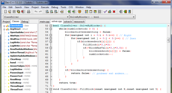 Screenshot 1 for Dev-C++