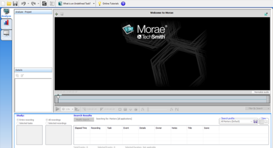 Screenshot 1 for TechSmith Morae