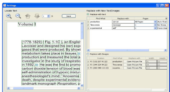 Screenshot 2 for VeryPDF PDF Text Replacer