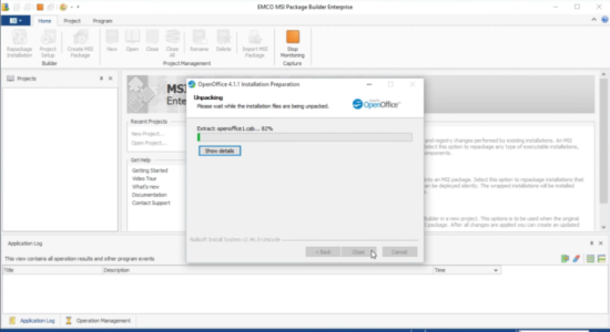 Screenshot 2 for EMCO MSI Package Builder