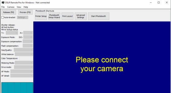 Screenshot 1 for DSLR Remote Pro