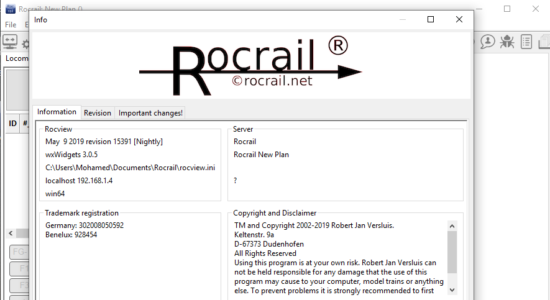 Screenshot 1 for Rocrail