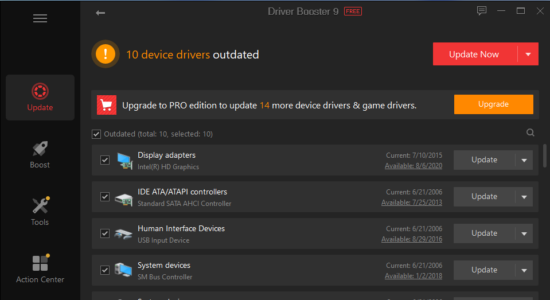 Driver Booster Screenshot 1 for Windows 11