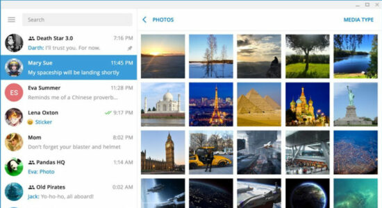 Telegram Desktop Screenshot 2 for Windows 11