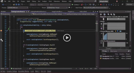 Visual Studio Screenshot 1 for Windows 11