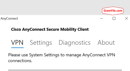 AnyConnect Screenshot 2 for Windows 11